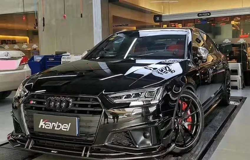 Check our price and buy Karbel Carbon Fiber Body kit set for Audi S4 B9 Restyling