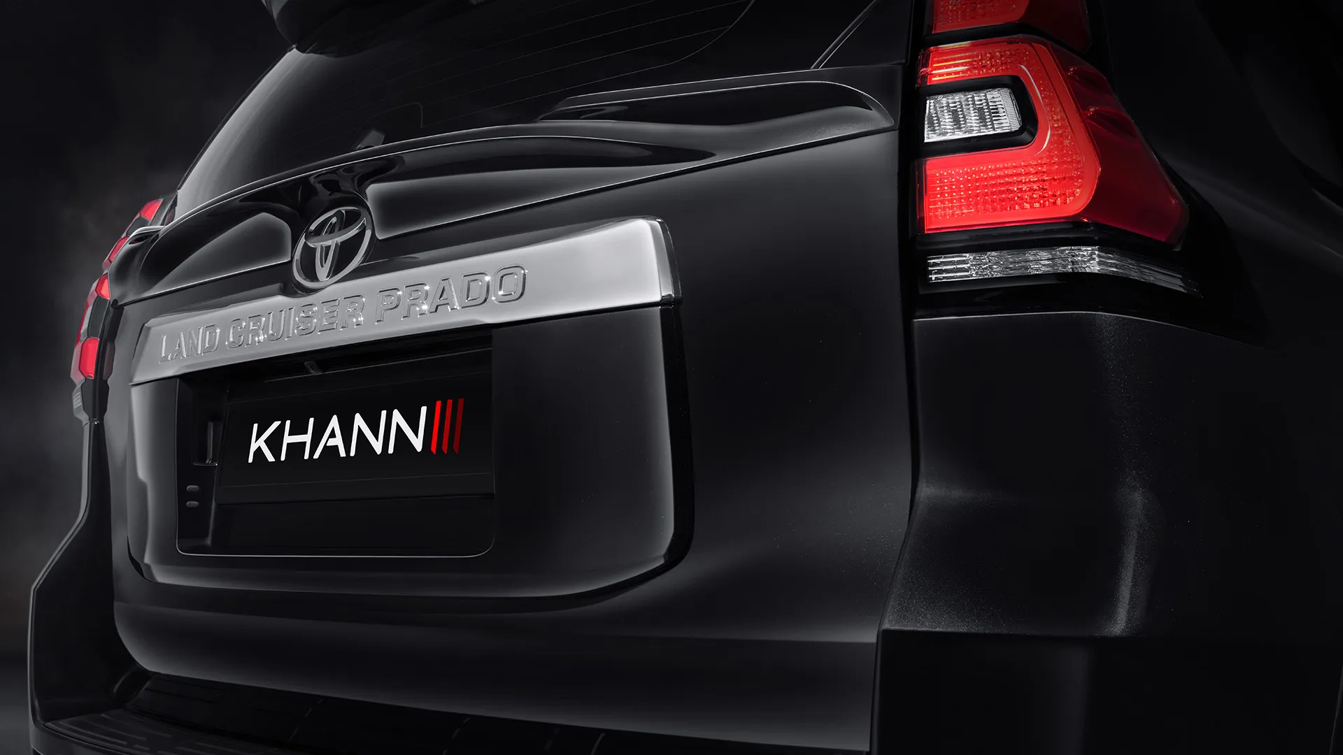 SPOILER ON TOYOTA LC PRADO new model