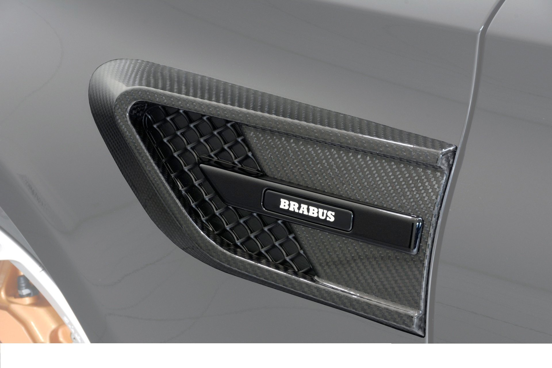 Carbon fiber wing pads 63 AMG for Mercedes C-class W205