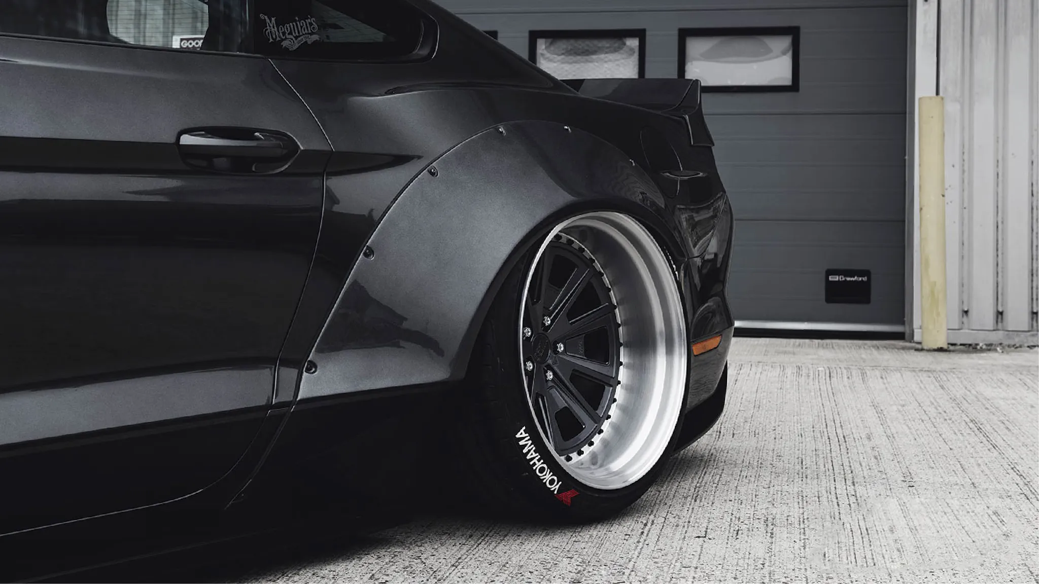 Check our price and buy Liberty Walk Body kit for Ford Mustang!