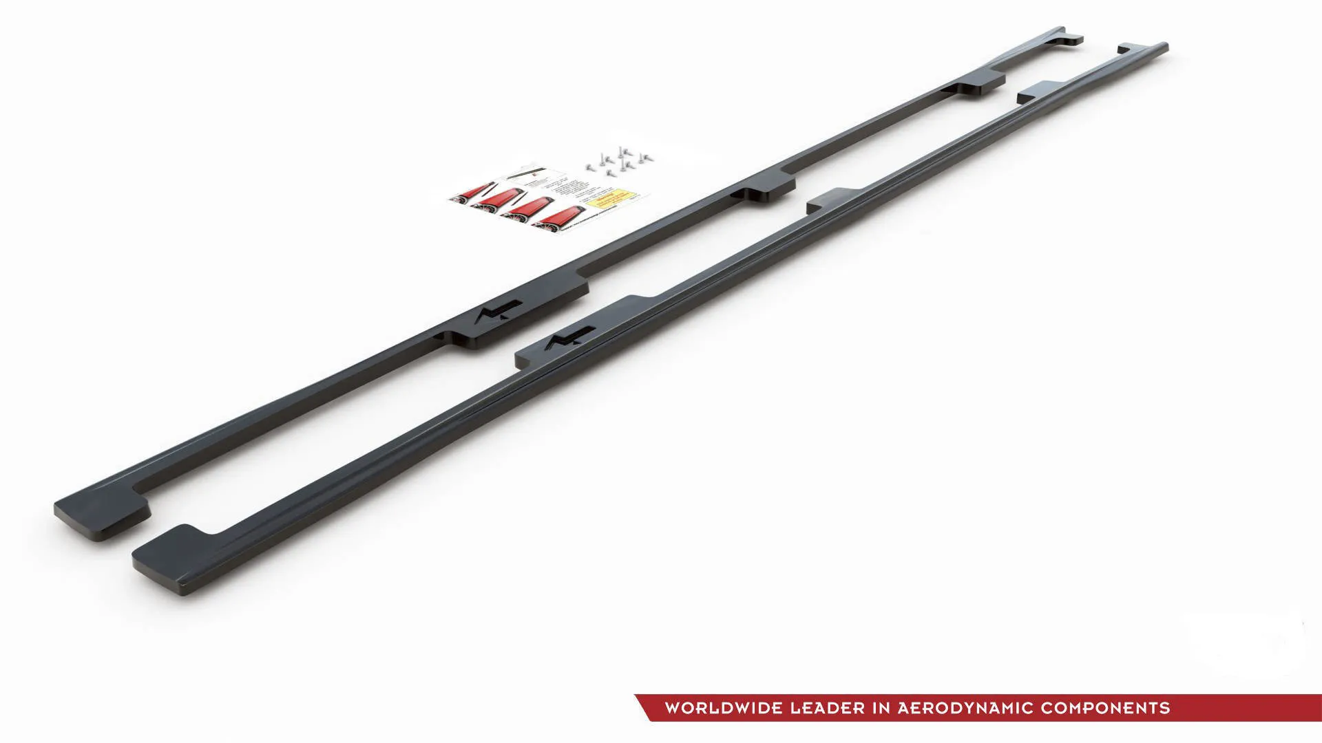 Maxton Design SIDE SKIRTS DIFFUSERS FOR LEXUS LS LONG WHEELBASE MK4 abs plastic