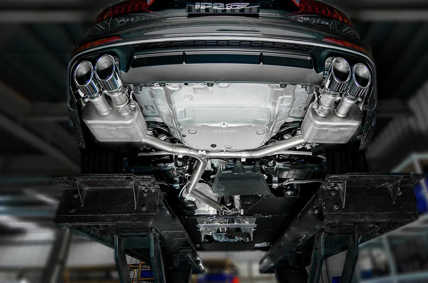 IPE exhaust system for Audi A6 / A7 45 TFSI (C8)