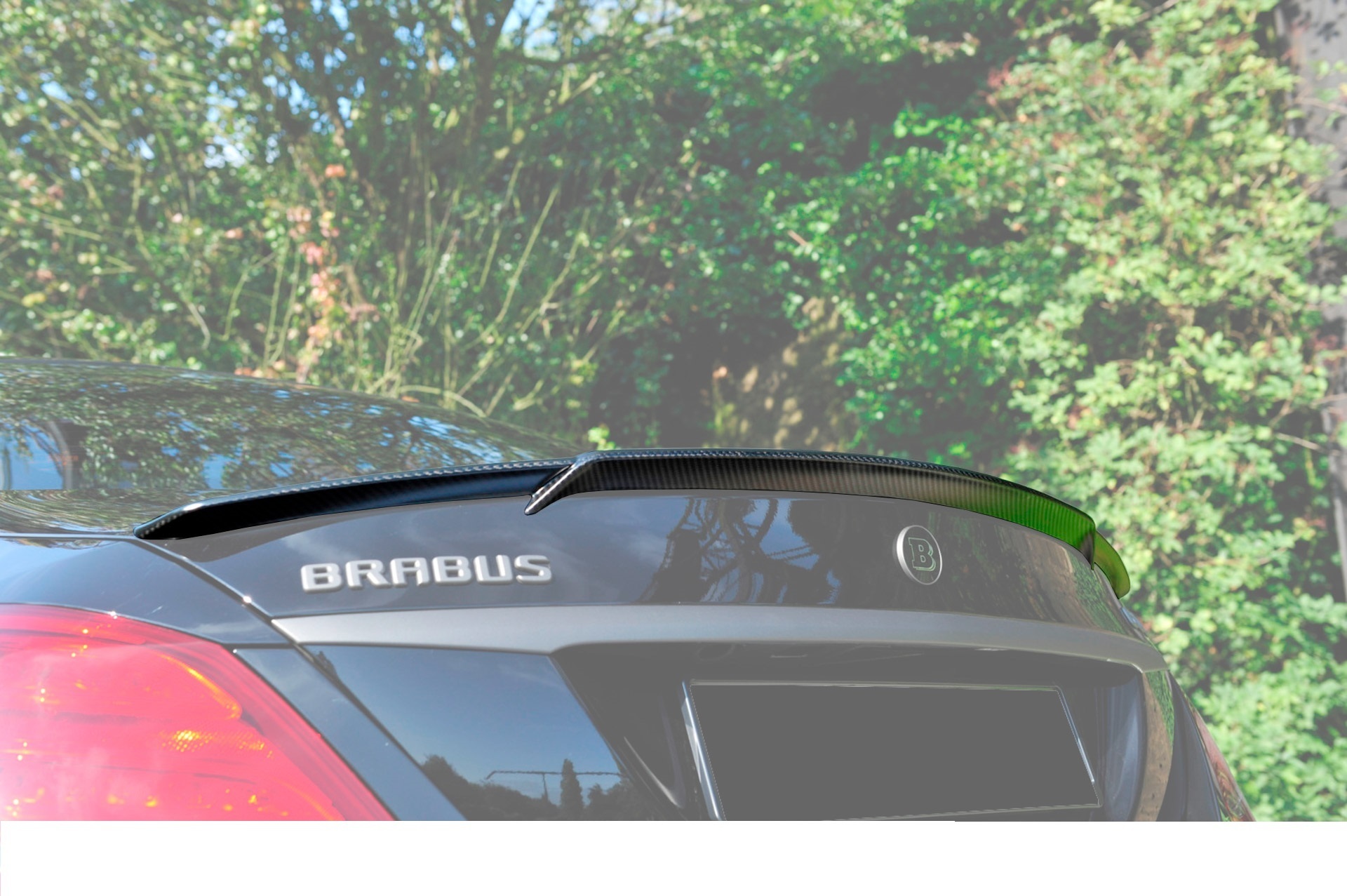 Carbon Fiber Trunk Spoiler 63 AMG for Mercedes Cclass W205 Buy with delivery, installation