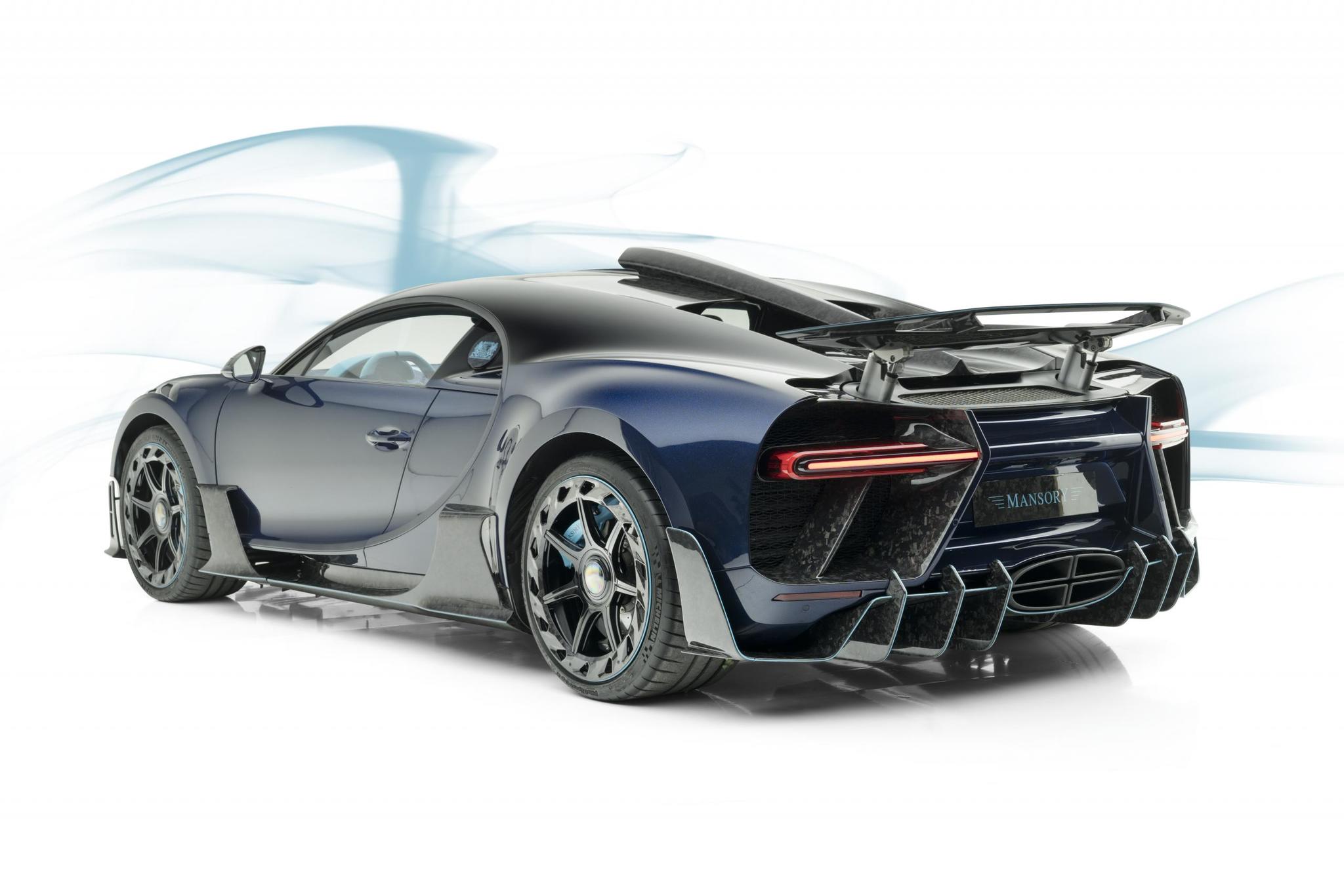 Mansory body kit for Bugatti Chiron new style