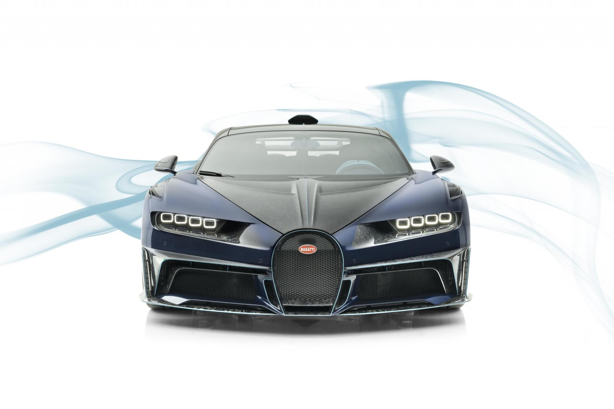 Mansory body kit for Bugatti Chiron carbon