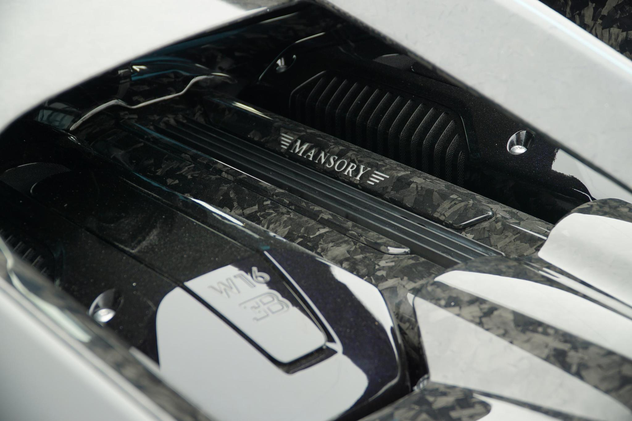 Mansory body kit for Bugatti Chiron new model