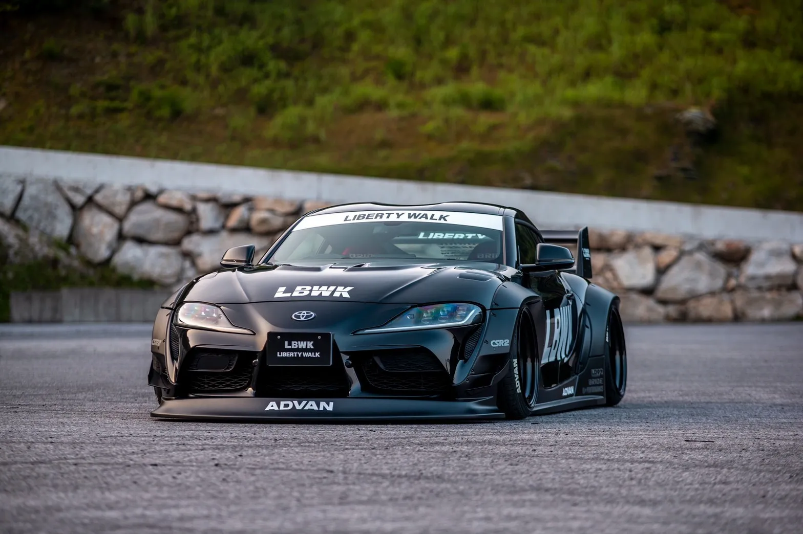 Check our price and buy Liberty Walk body kit for Toyota Supra A90!