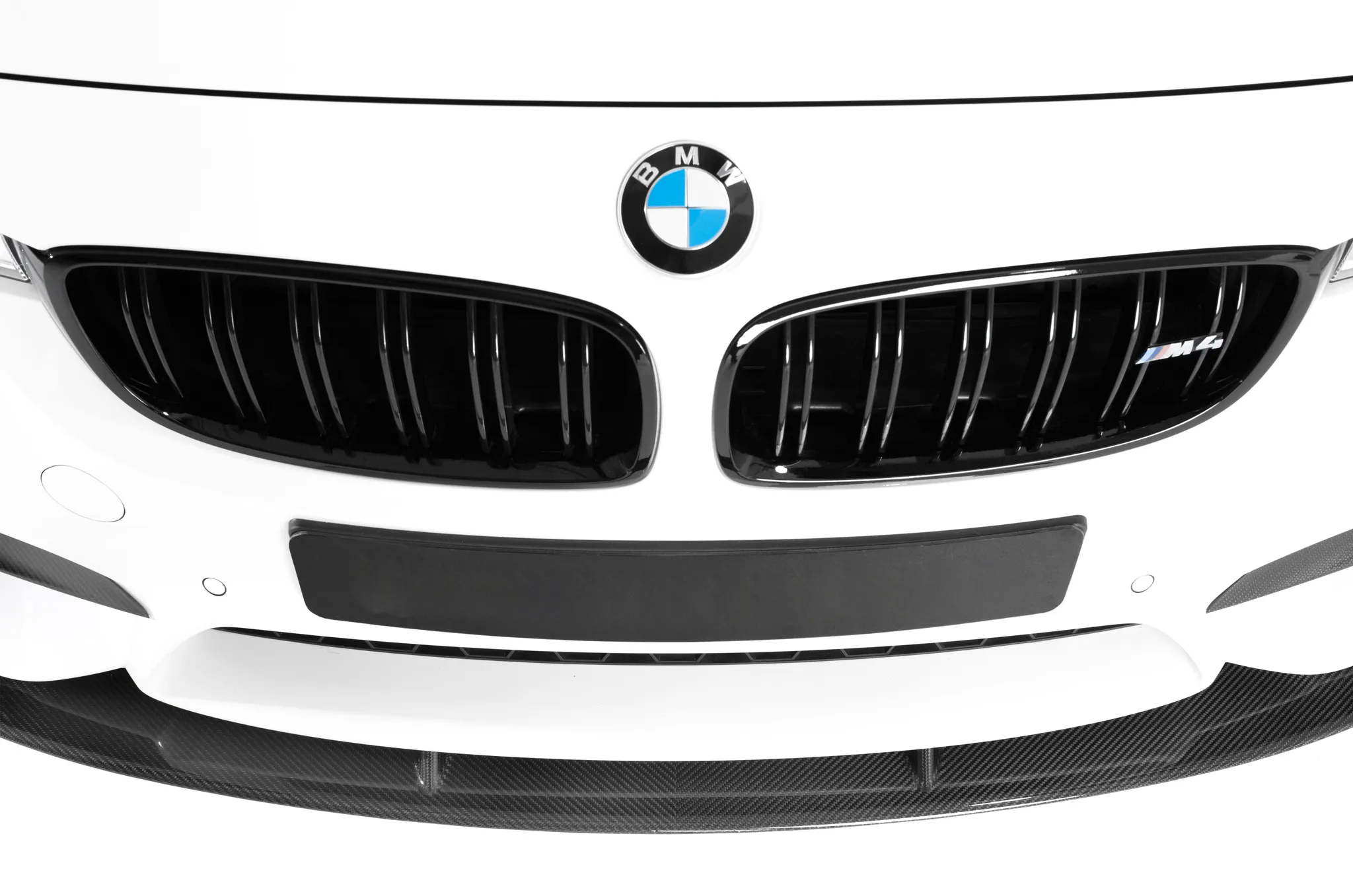 Sterckenn Carbon Fiber front splitter for BMW M3 F80 latest model