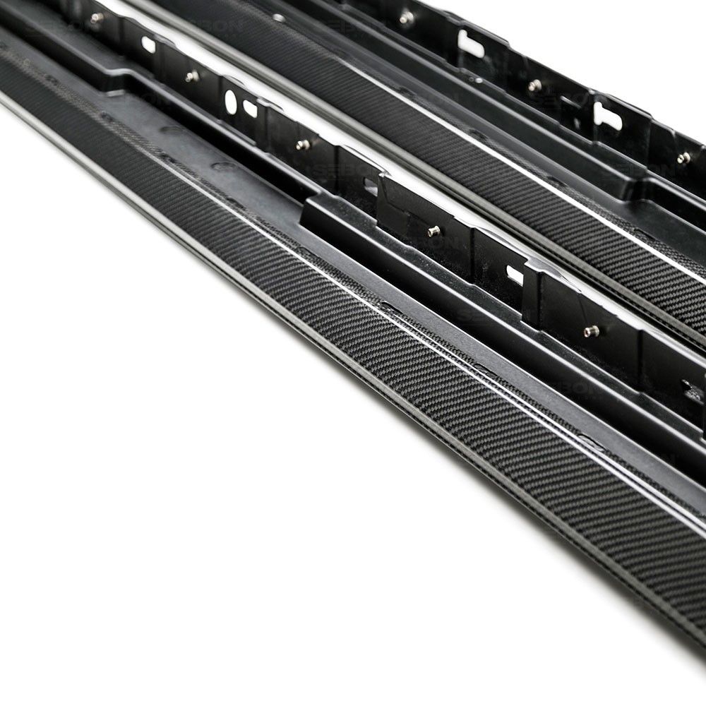 SEIBON OEM-STYLE CARBON FIBER SIDE SKIRT FOR  HONDA CIVIC TYPE R new style