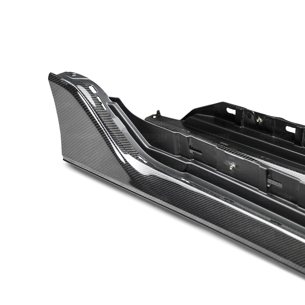 SEIBON OEM-STYLE CARBON FIBER SIDE SKIRT FOR  HONDA CIVIC TYPE R new model