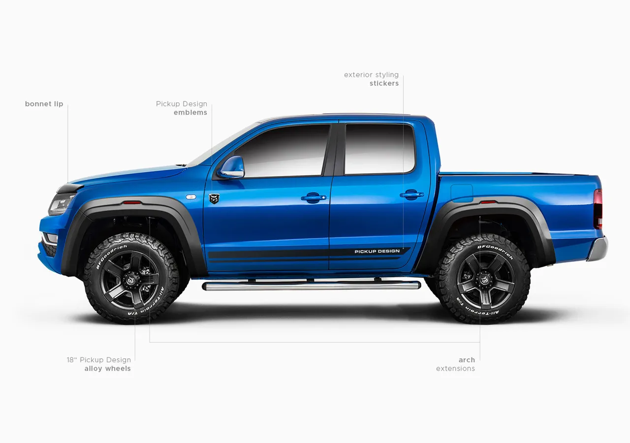 Carlex Design body kit for Volkswagen Amarok PRIME KIT new model