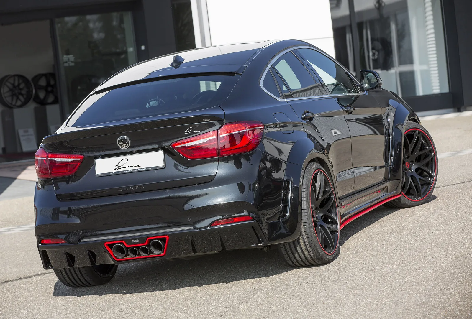 Body kit LUMMA CLR X 6 R for FOR BMW X6 40D