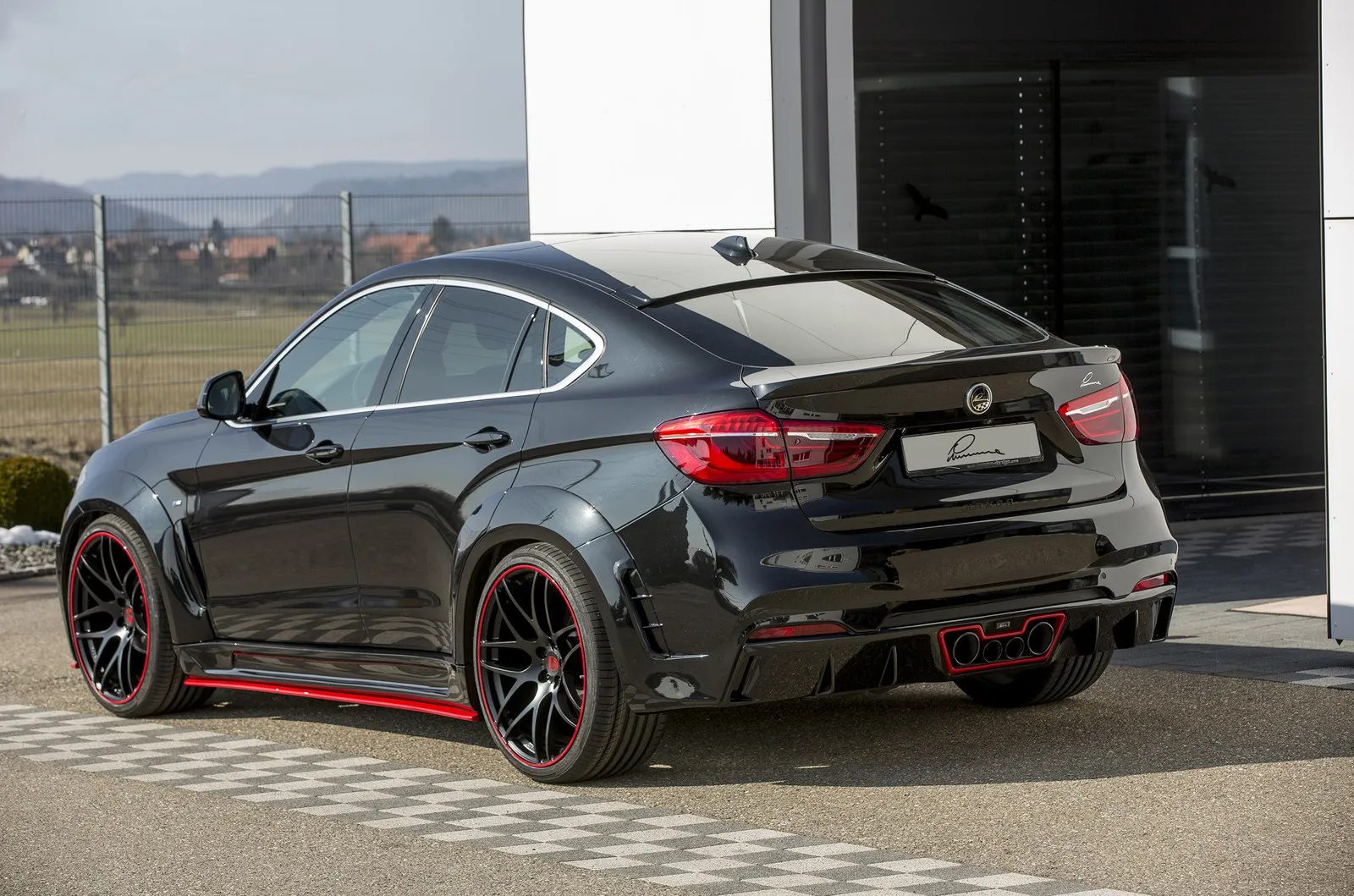 Body kit LUMMA CLR X 6 R for FOR BMW X6 40D