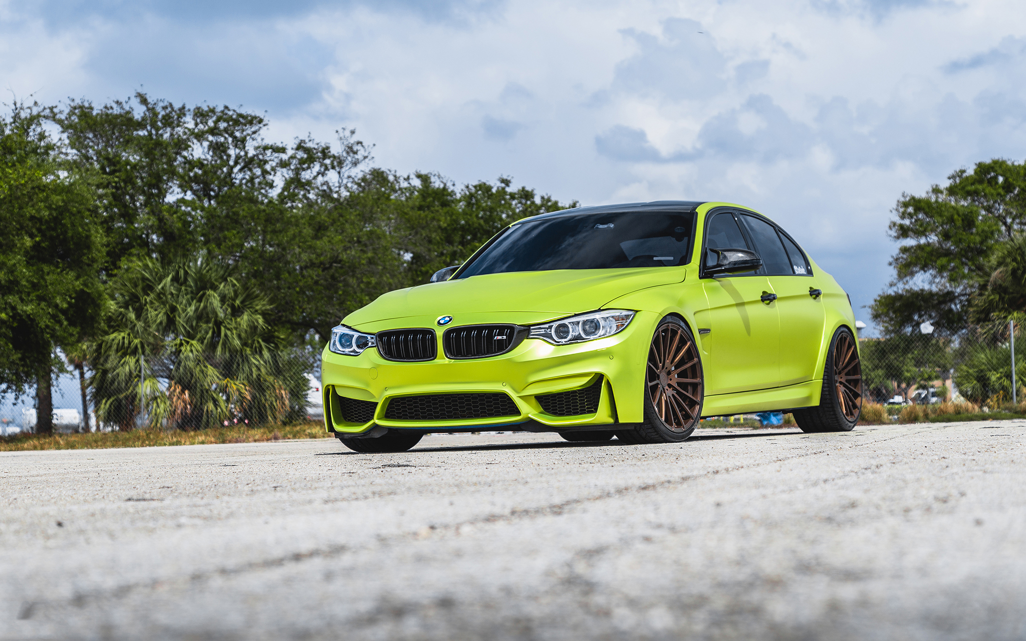 BMW m3 Green