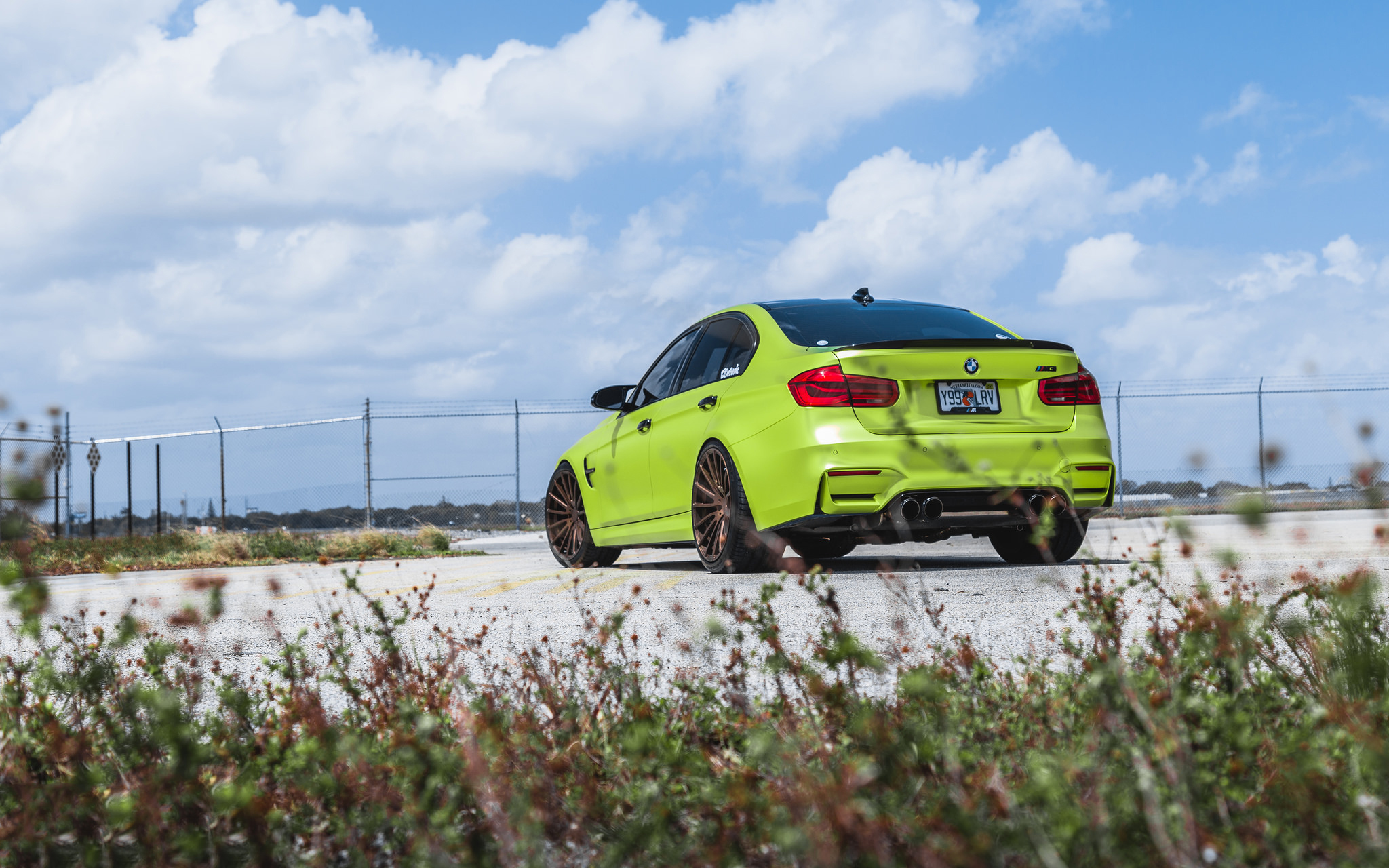 BMW m3 f80 Green