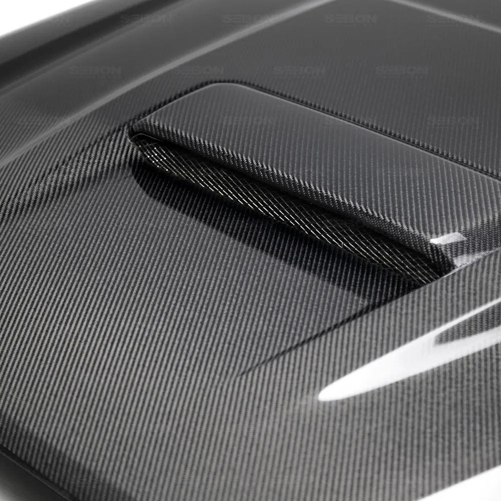 SEIBON TR-STYLE CARBON FIBER HOOD FOR  TOYOTA TACOMA new model
