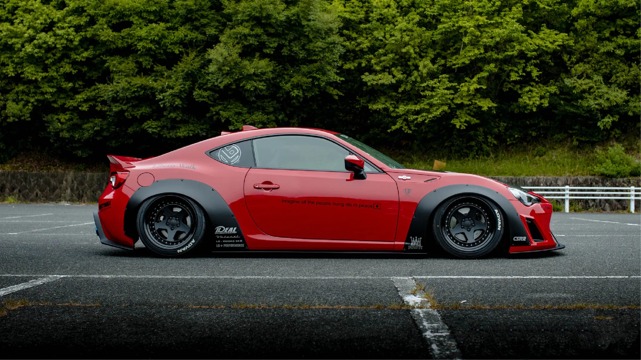 Liberty Walk nation body kit for Toyota 86 new style