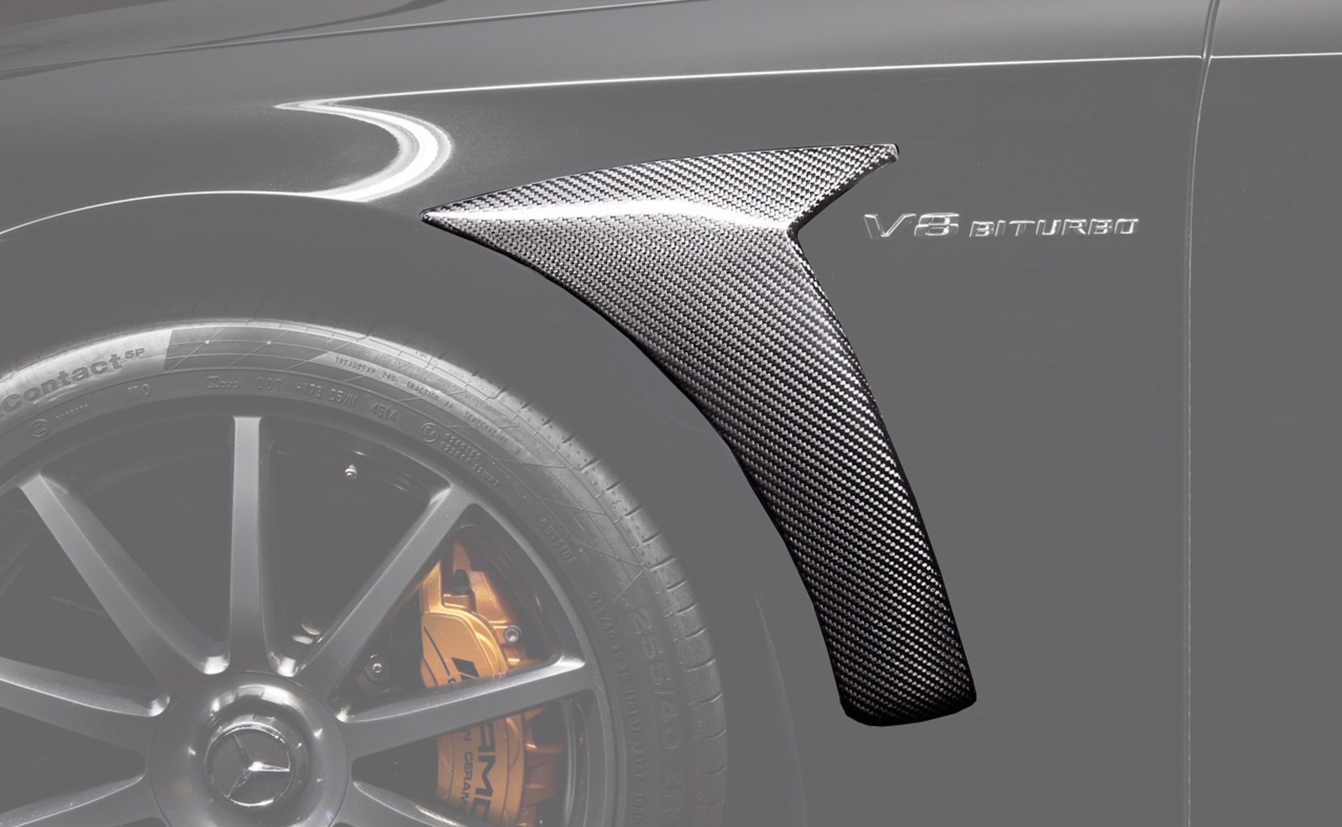 Hodoor Performance Carbon Fiber Air Intakes For Fenders 63 AMG Style