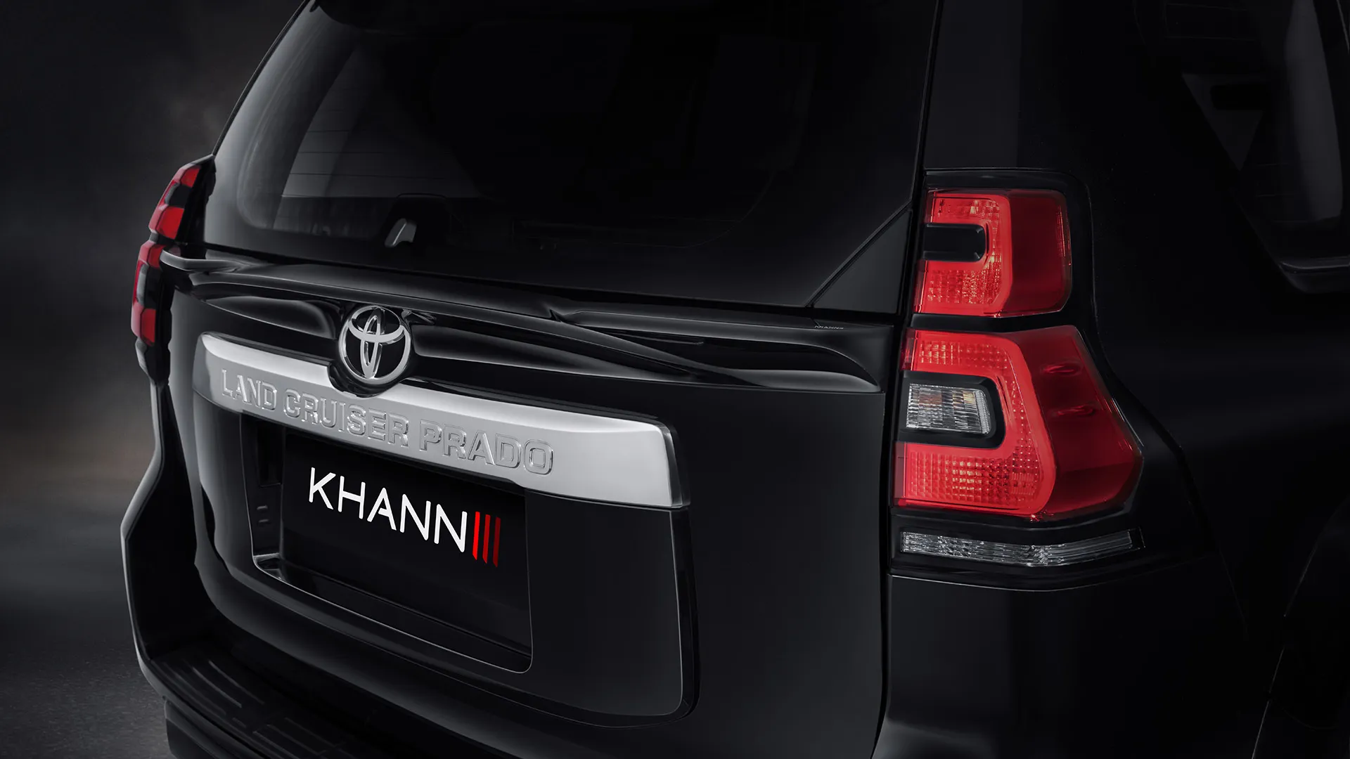 SPOILER ON TOYOTA LC PRADO new model 2019-2020