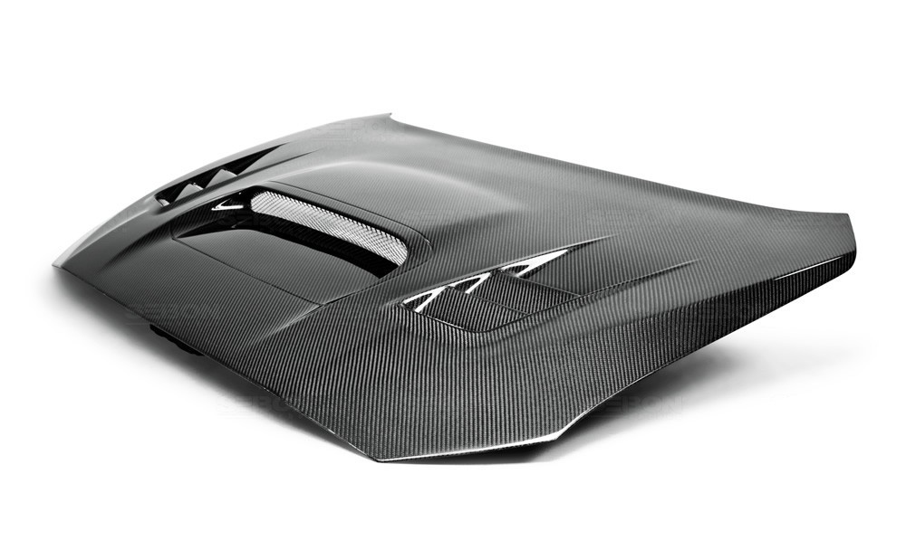 SEIBON CW-STYLE CARBON FIBER HOOD FOR SUBARU WRX / STI new style