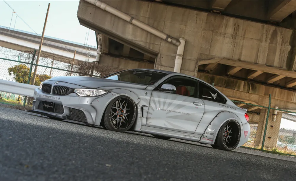 Check our price and buy Liberty Walk body kit for BMW 4 series F32/F33/F36!