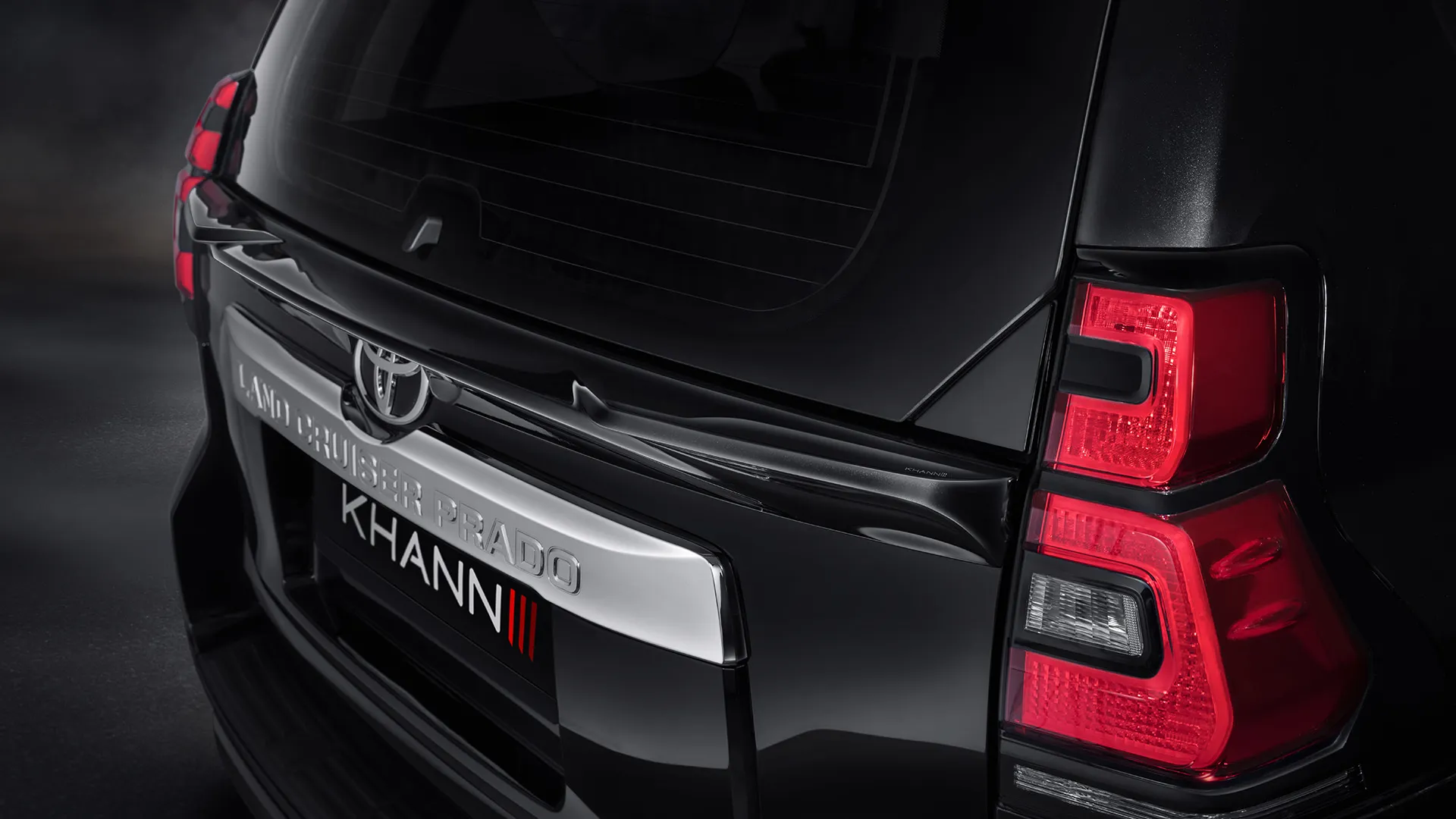 SPOILER ON TOYOTA LC PRADO new model 2021