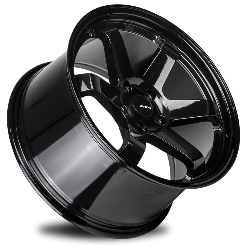 AVID1 AV.06 Gloss Black light alloy wheels