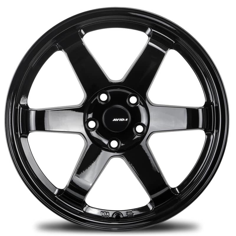 AVID1 AV.06 Gloss Black light alloy wheels
