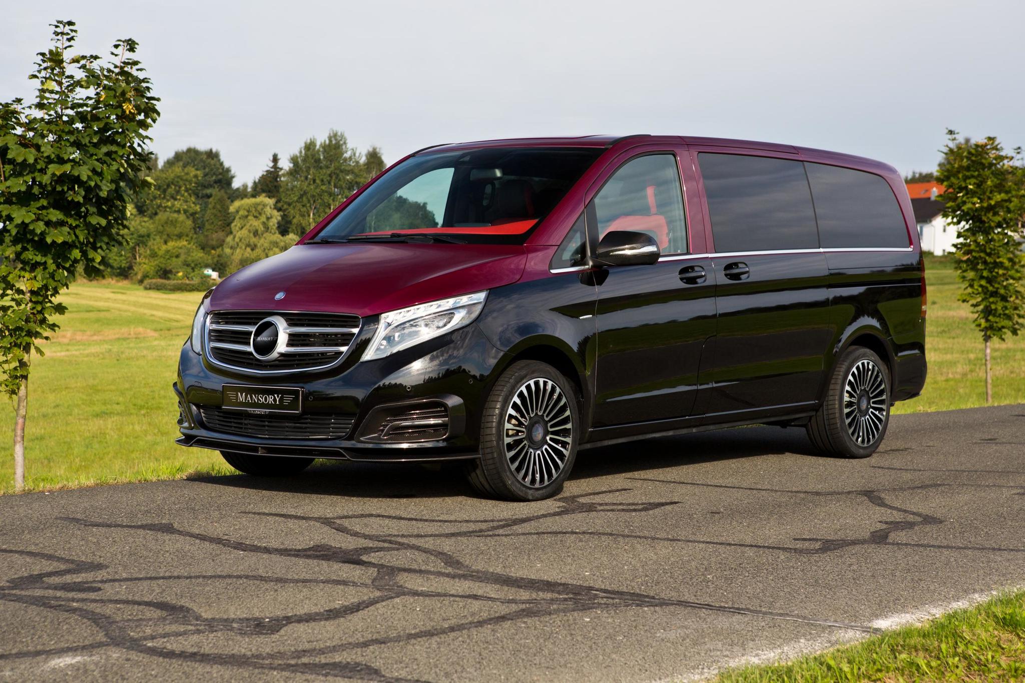 Mansory body kit for Mercedes-Benz V-Class carbon