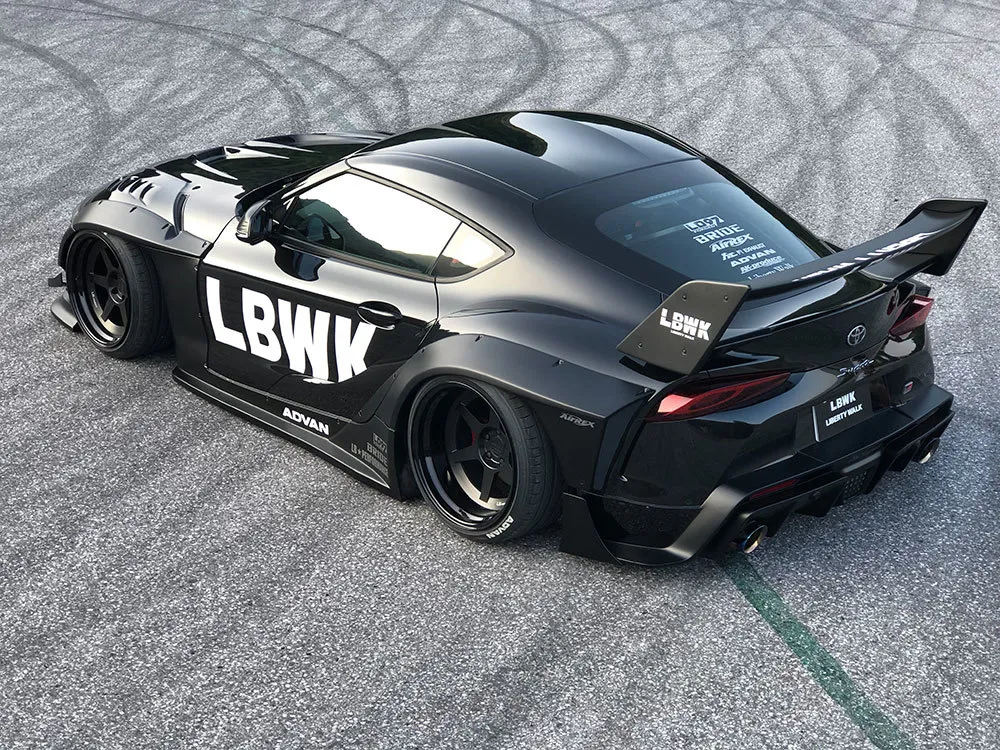 Check our price and buy Liberty Walk body kit for Toyota Supra A90!
