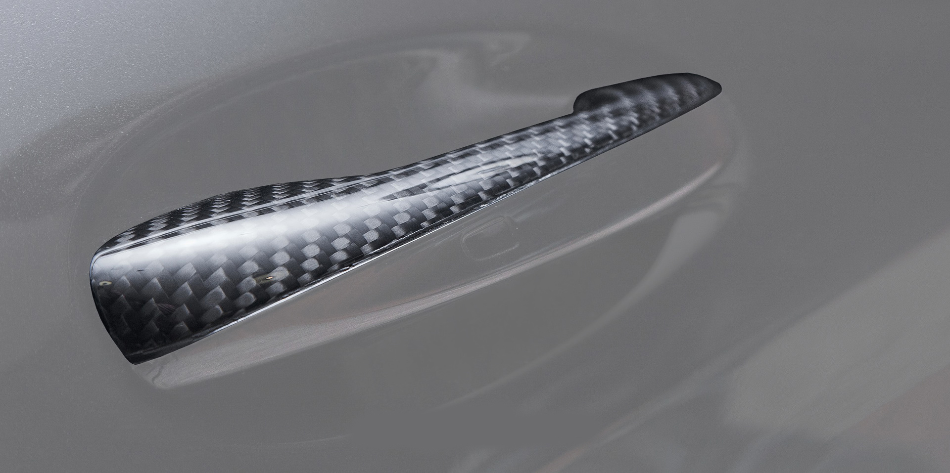 Hodoor Performance Carbon fiber trims on the door handles, the top 63 AMG Style for Mercedes S-class W222