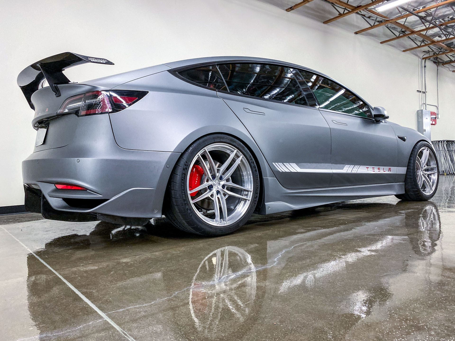 Unplugged Performance Ascension-R Car Conversion Program for Tesla Model 3 latest model