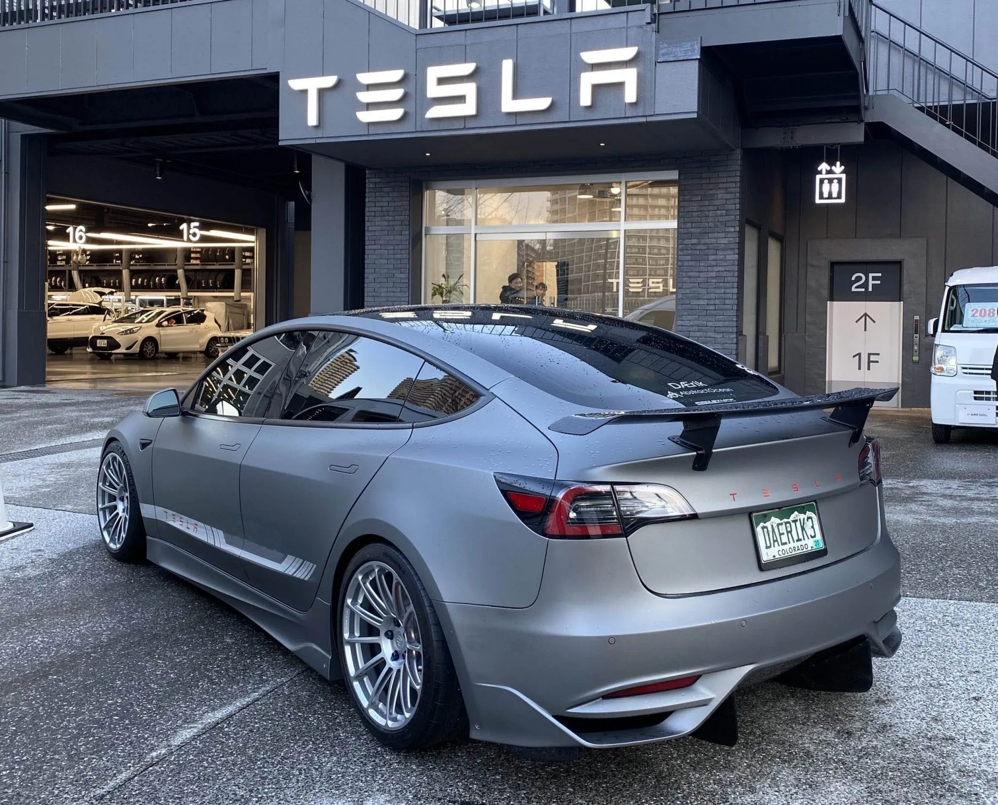 Unplugged Performance Ascension-R Car Conversion Program for Tesla Model 3 new style