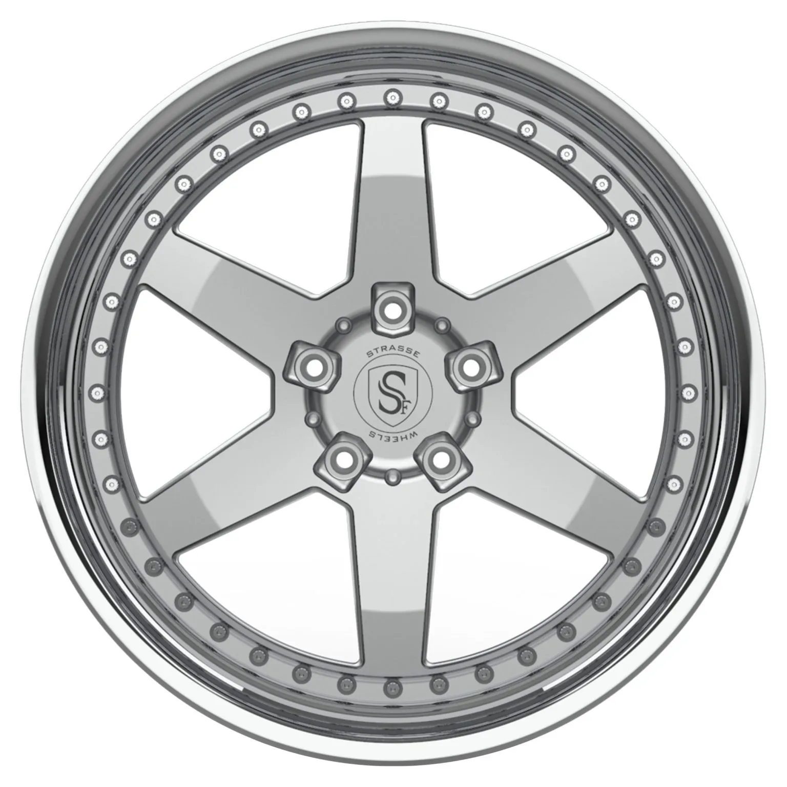 Strasse  S6 COMPETITION 3 Piece Forged Wheels