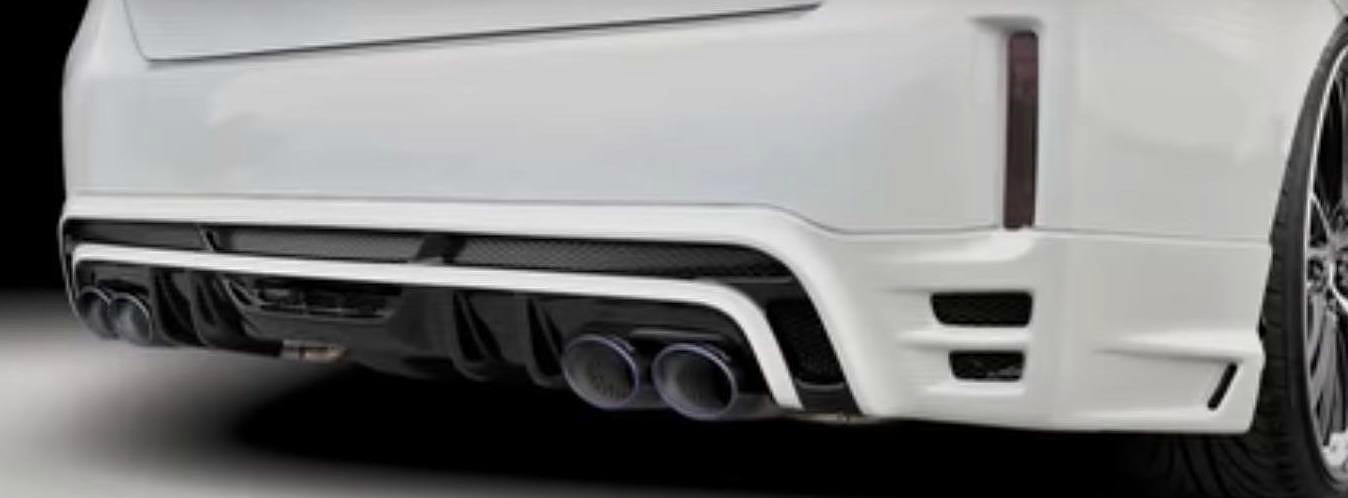 Rowen body kit for Toyota PRIUS α (PRIUS V) Late Model carbon