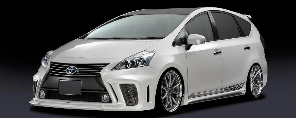Rowen body kit for Toyota PRIUS α (PRIUS V) Late Model new model