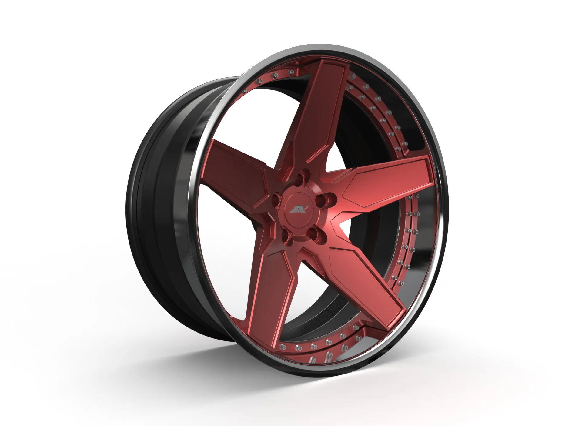 AMP Forged Wheels AMP 5C-3P FLAT LIP