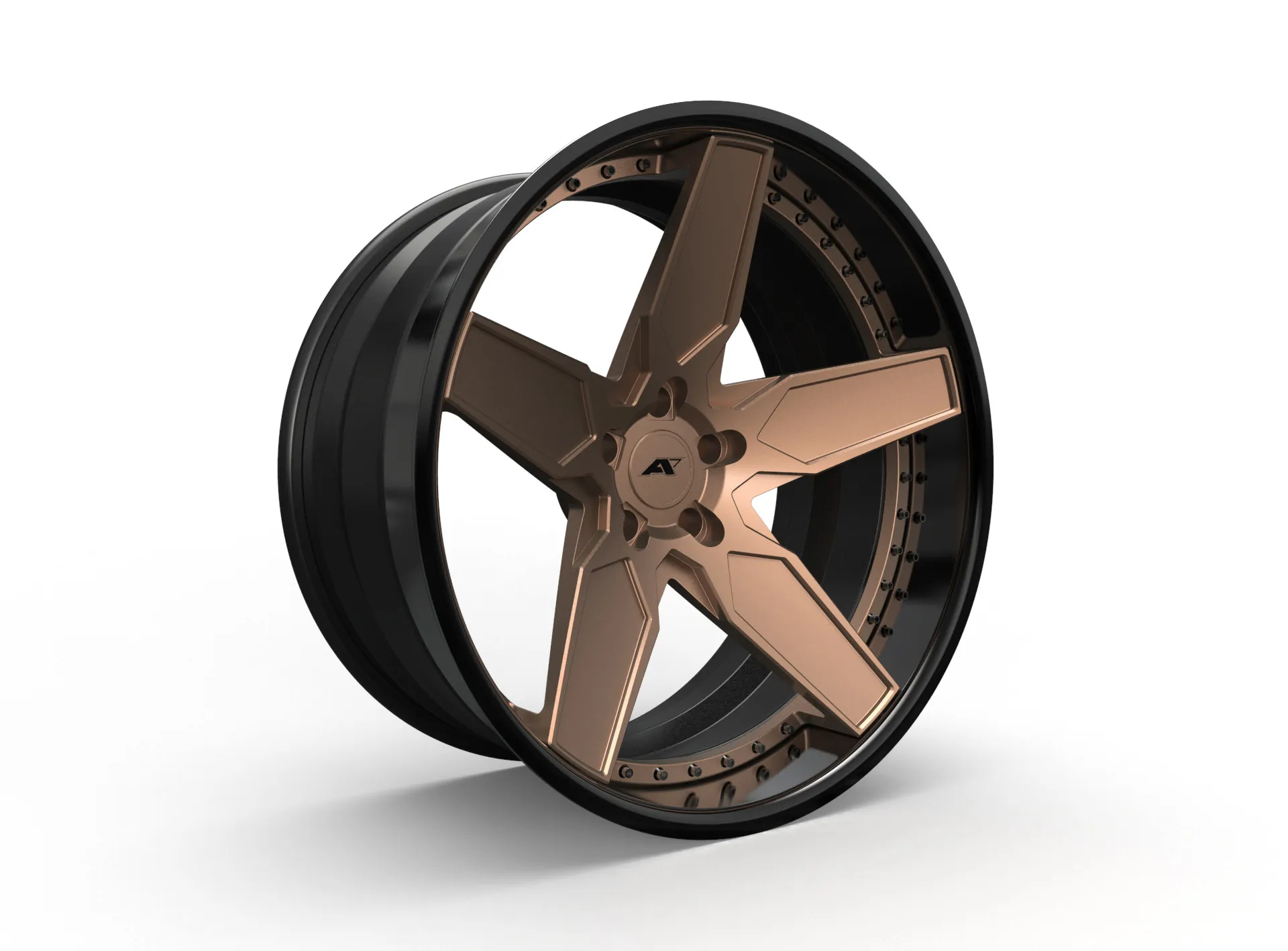 AMP Forged Wheels AMP 5C-3P FLAT LIP
