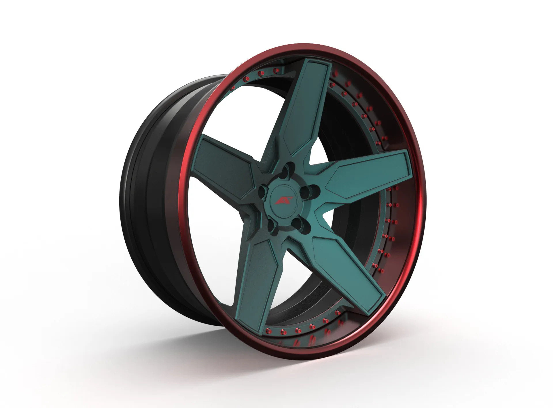 AMP Forged Wheels AMP 5C-3P FLAT LIP
