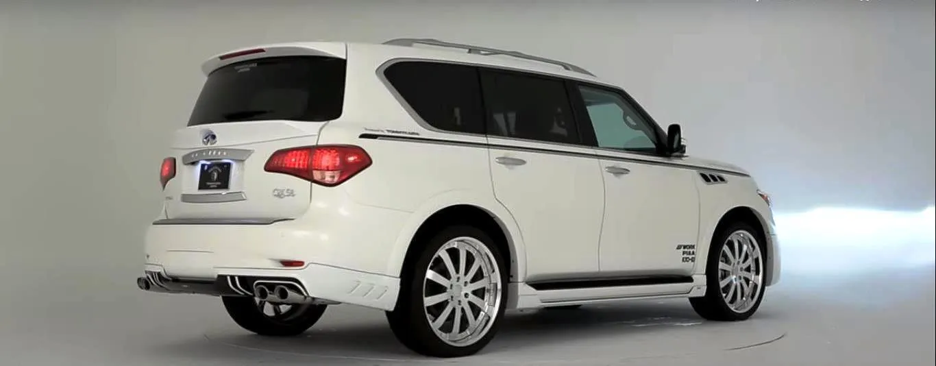 Rowen body kit for NISSAN / INFINITI QX56 VK56VD new style