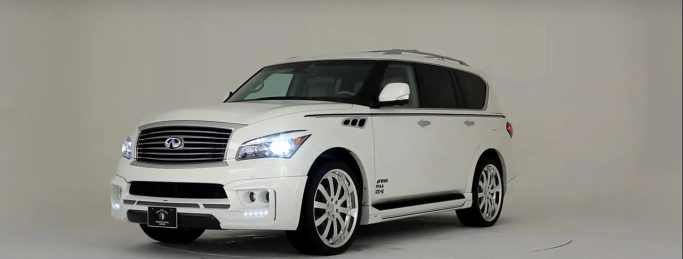 Rowen body kit for NISSAN / INFINITI QX56 VK56VD new style