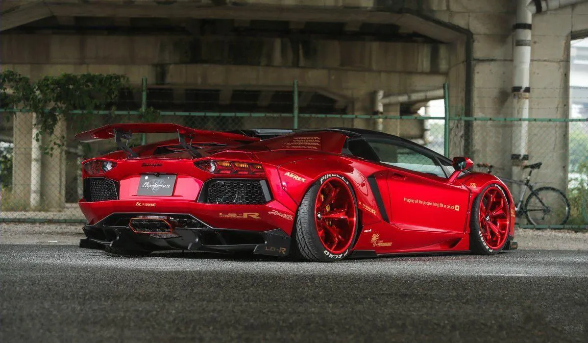 LB Works body kit for Lamborghini Aventador new style
