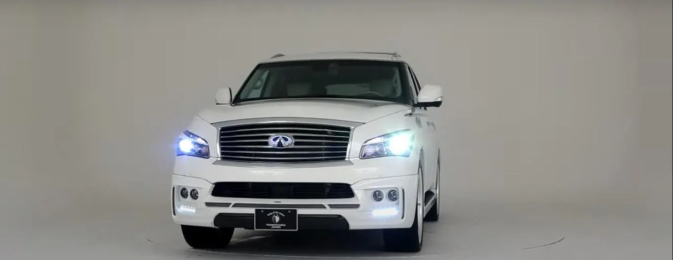 Rowen body kit for NISSAN / INFINITI QX56 VK56VD carbon