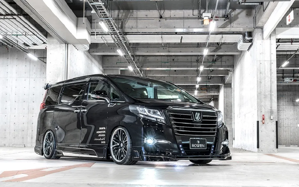 Rowen body kit for Toyota 30 ALPHARD S-grade Early Model new style