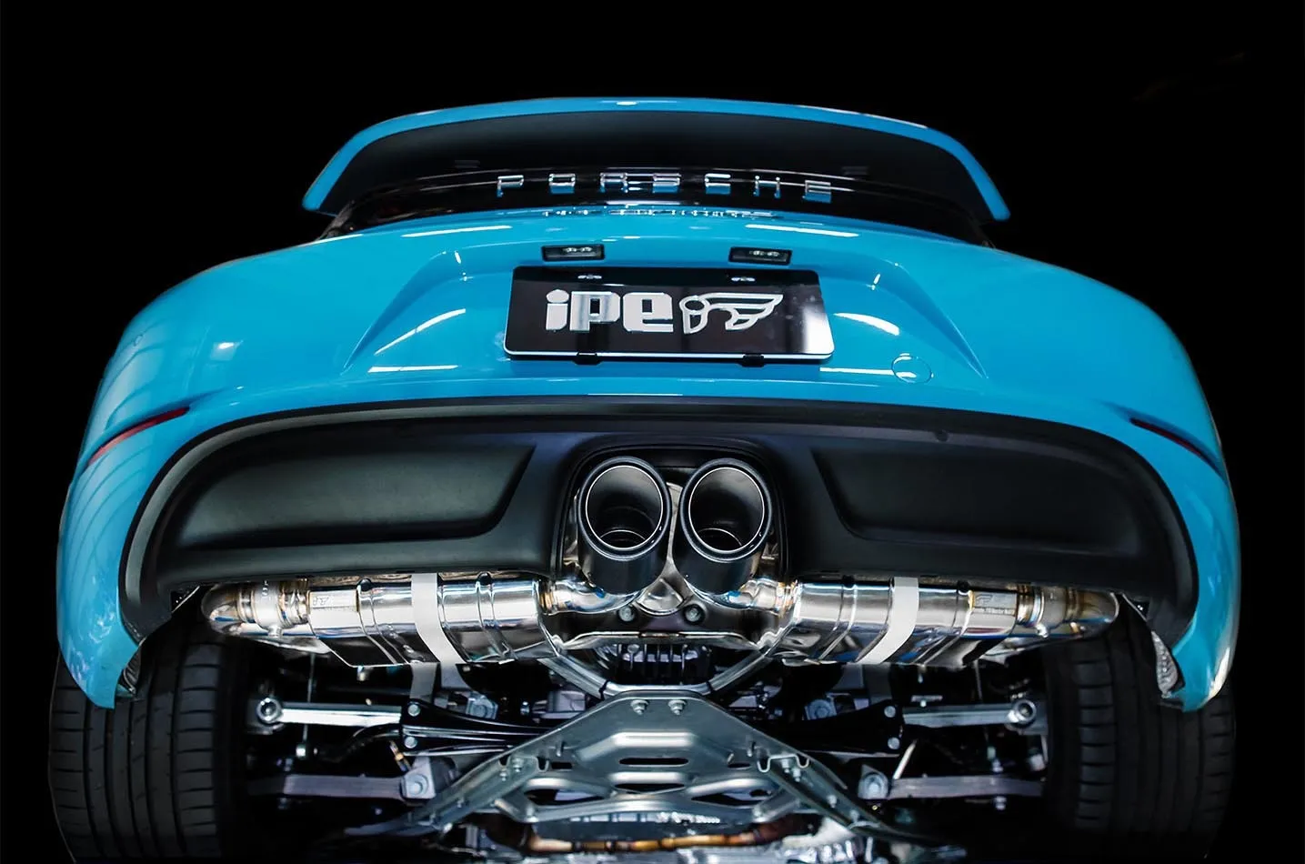 IPE exhaust system for Porsche 718 Boxster / Cayman