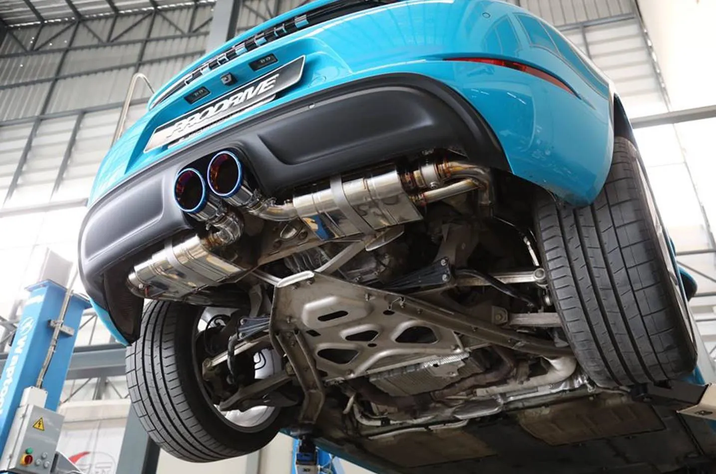 IPE exhaust system for Porsche 718 Boxster / Cayman