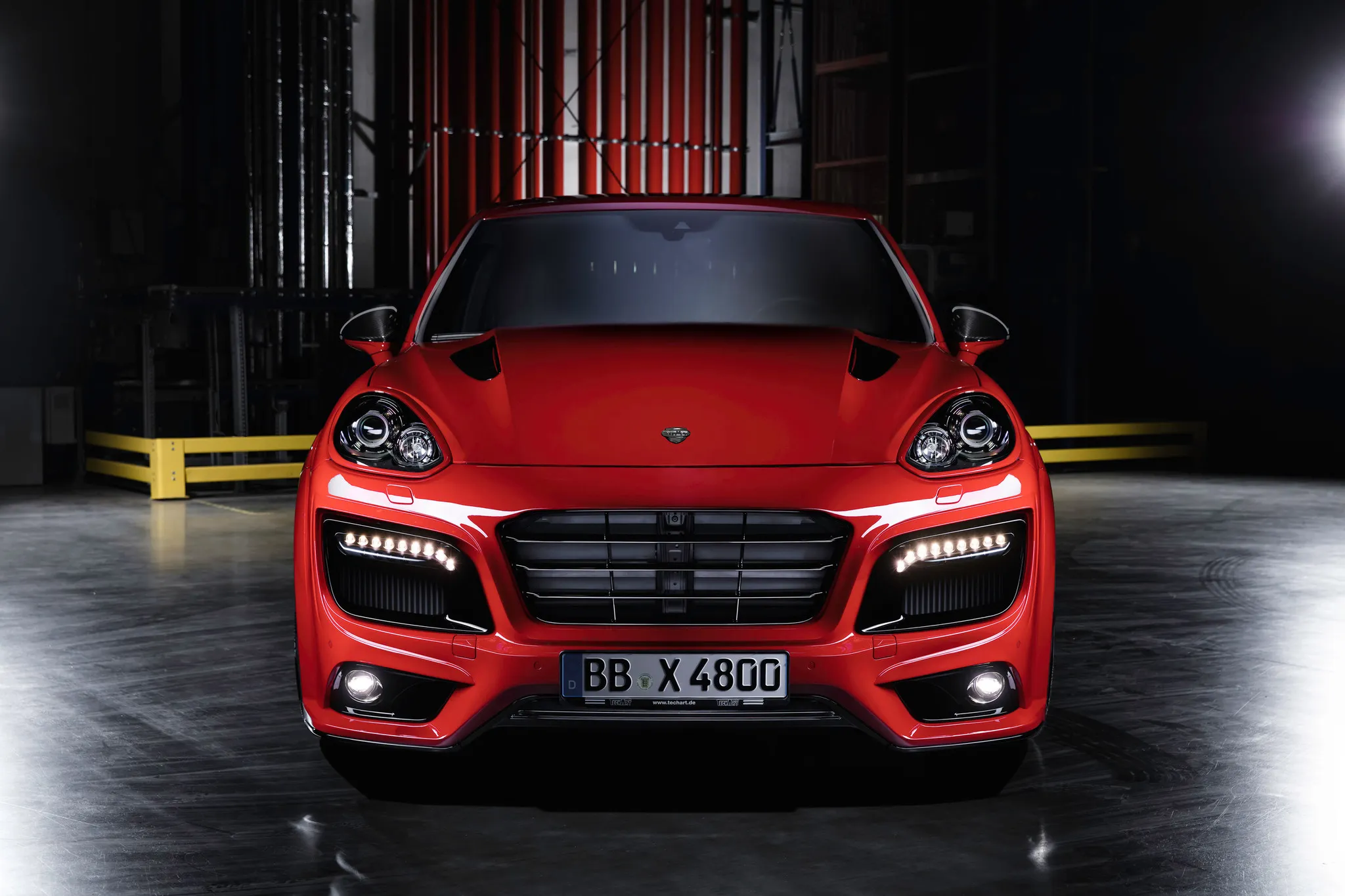 Techart body kit for Porsche Cayenne 92A (E2) series latest model