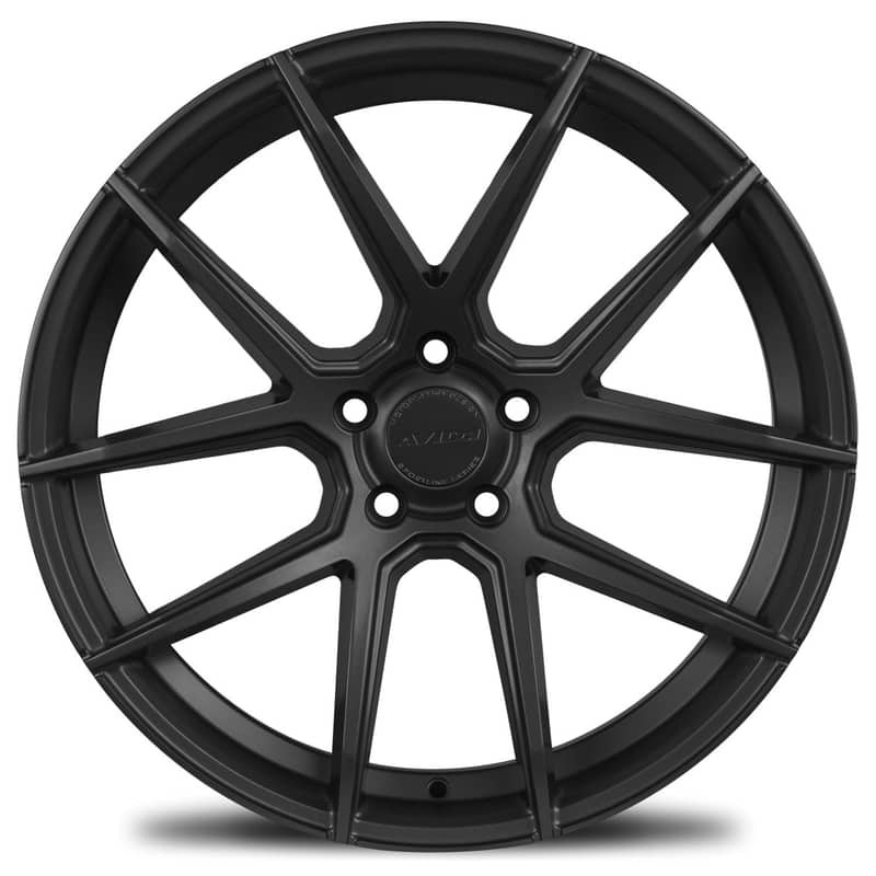 AVID1 SL.02 Matte Black light alloy wheels