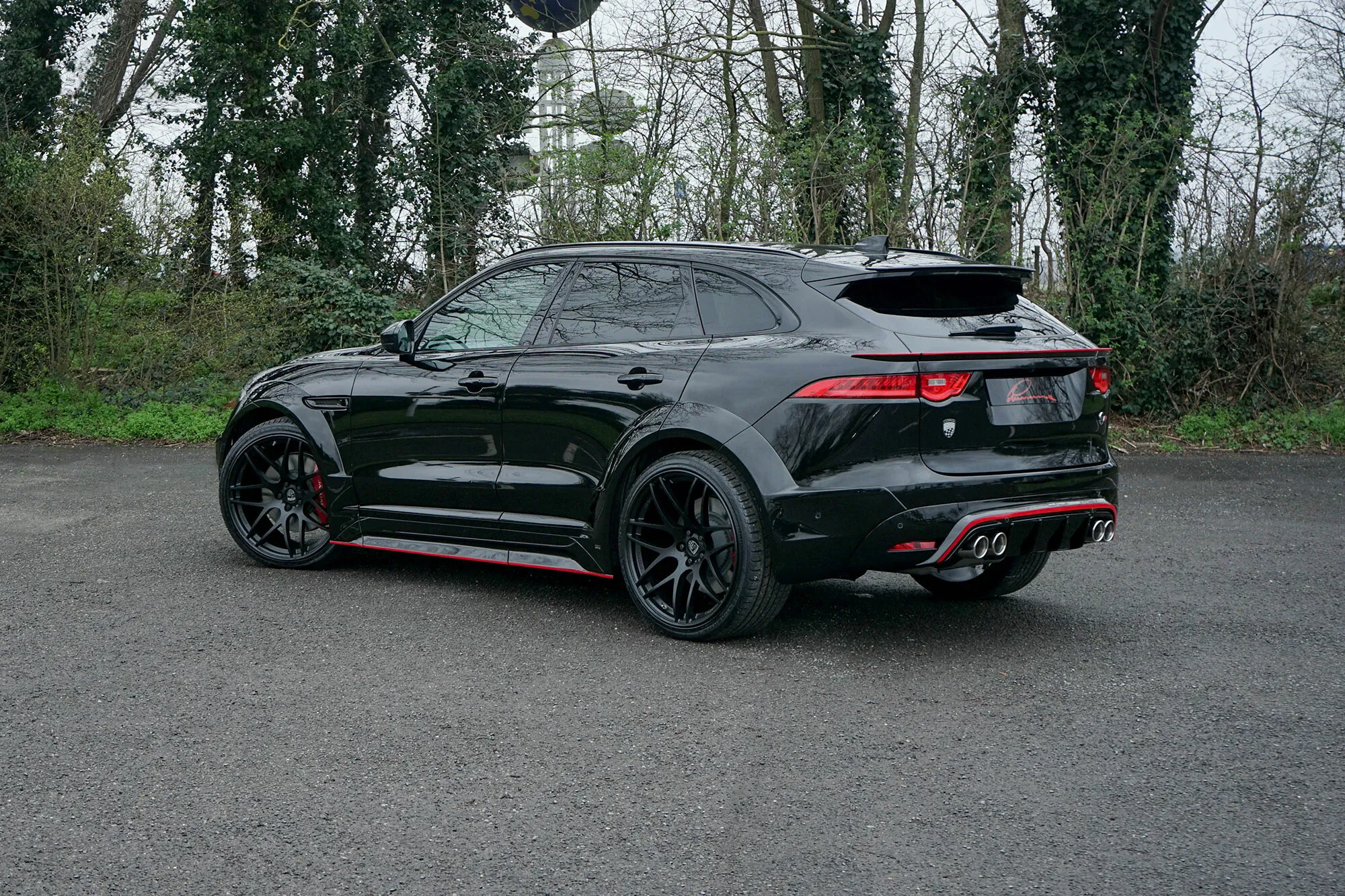 Check our price and buy Lumma CLR F body kit for Jaguar F-Pace SVR