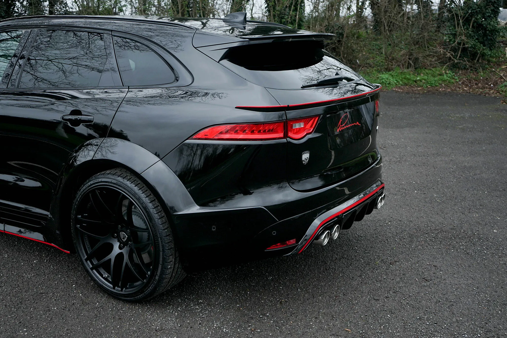 Check our price and buy Lumma CLR F body kit for Jaguar F-Pace SVR